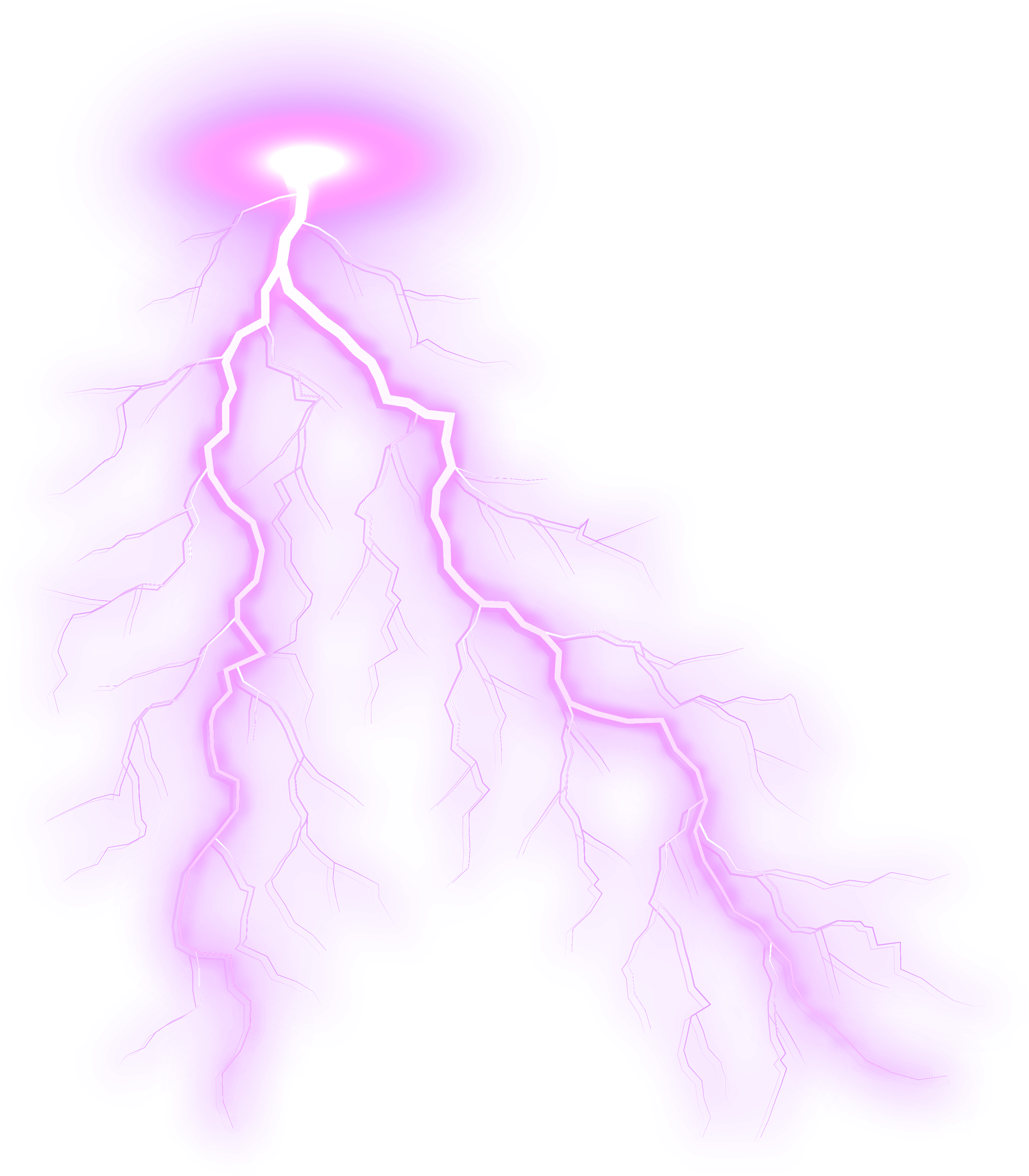 Purple Lightning Effect
